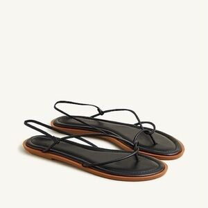 J. Crew Black Sandals
